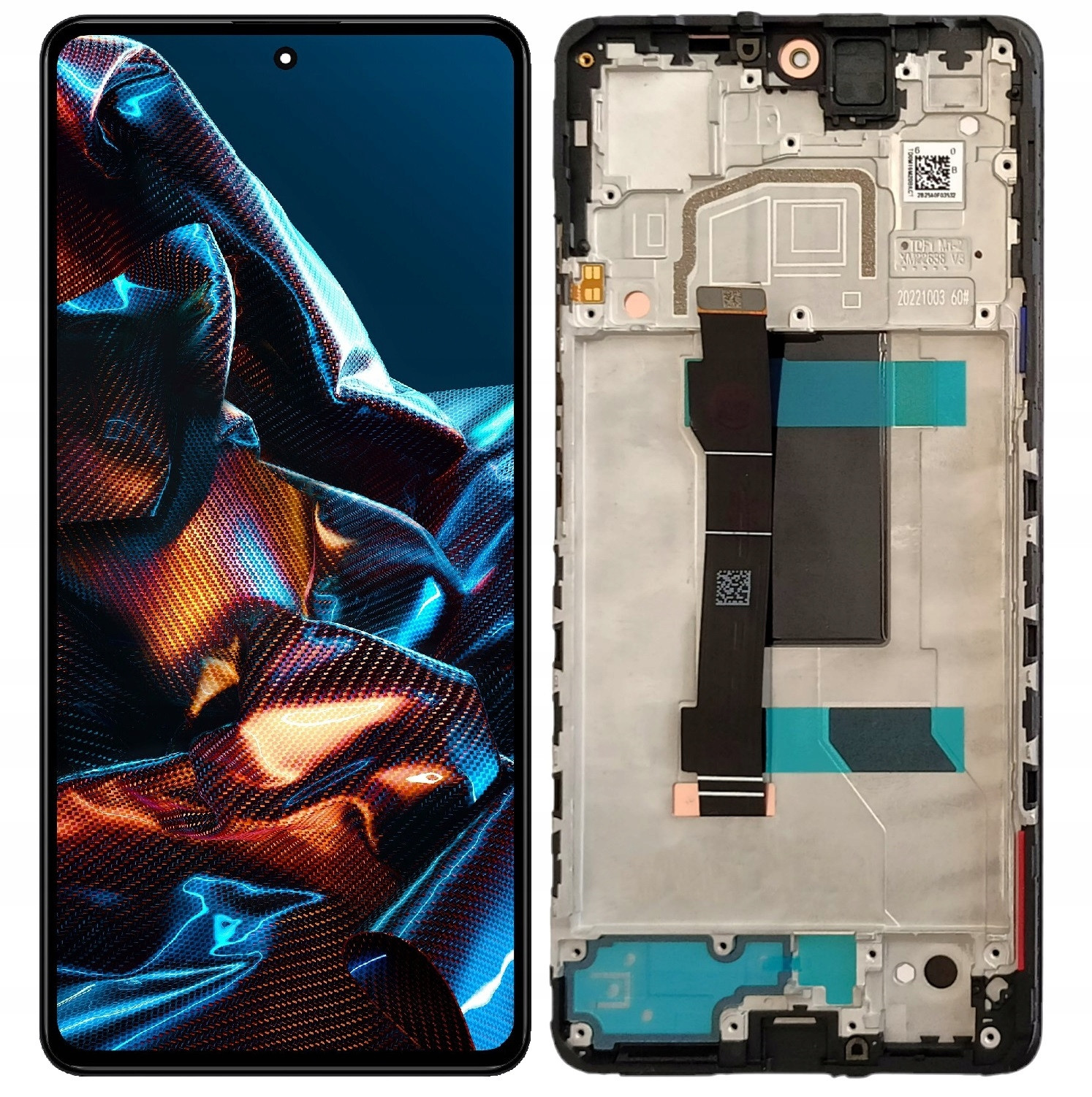 Originální LCD Displej Pro Xiaomi Poco X5 Pro 5G Rámeček