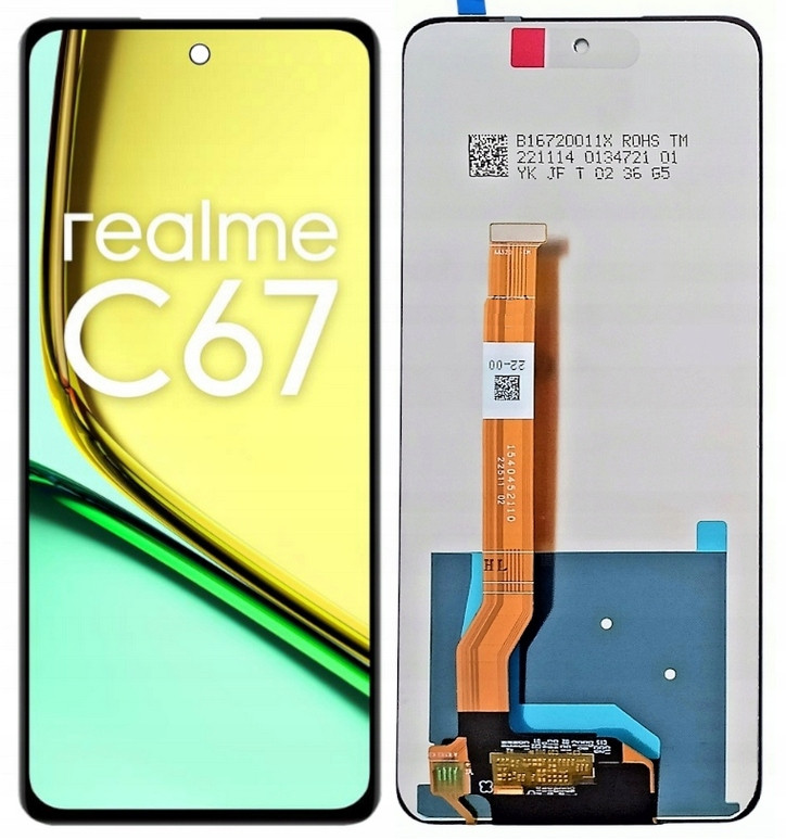 Displej LCD panel pro Realme C67 4G rmx3890