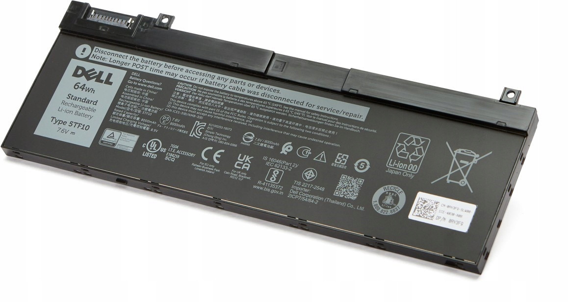 Nová Originální Baterie Dell Precision 7530 7540 7730 7740 Type 5TF10 64WH