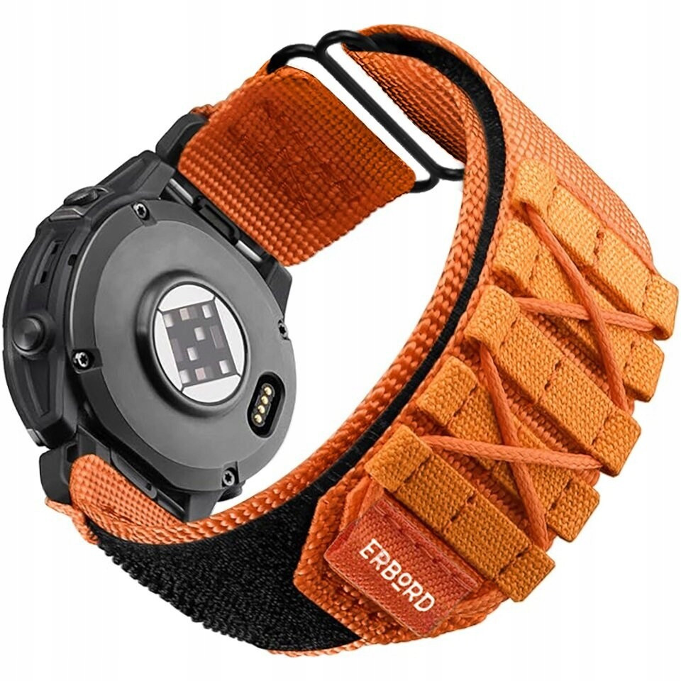 Erbord Quickfit Nylonový Řemínek Pro Garmin Fenix 5 6 6 Pro 7 Pásek