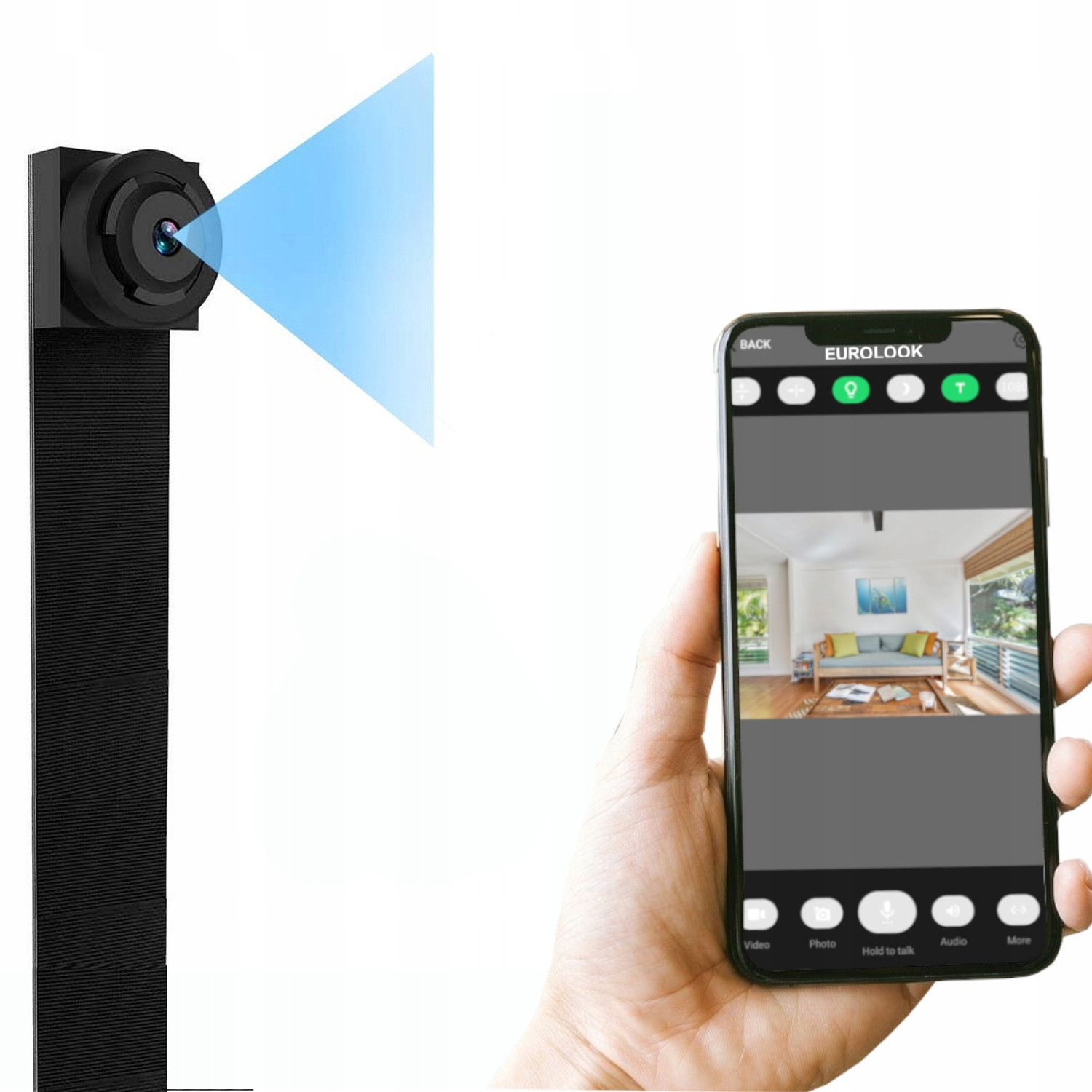 WiFi Ip kamera Smart Špionážní bezdrátová Monitoring v domě 4K 8MPx