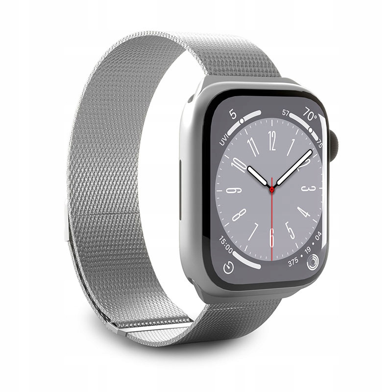 Puro Milanese Magnetic Band Řemínek z nerezové oceli pro Apple Watch 38/