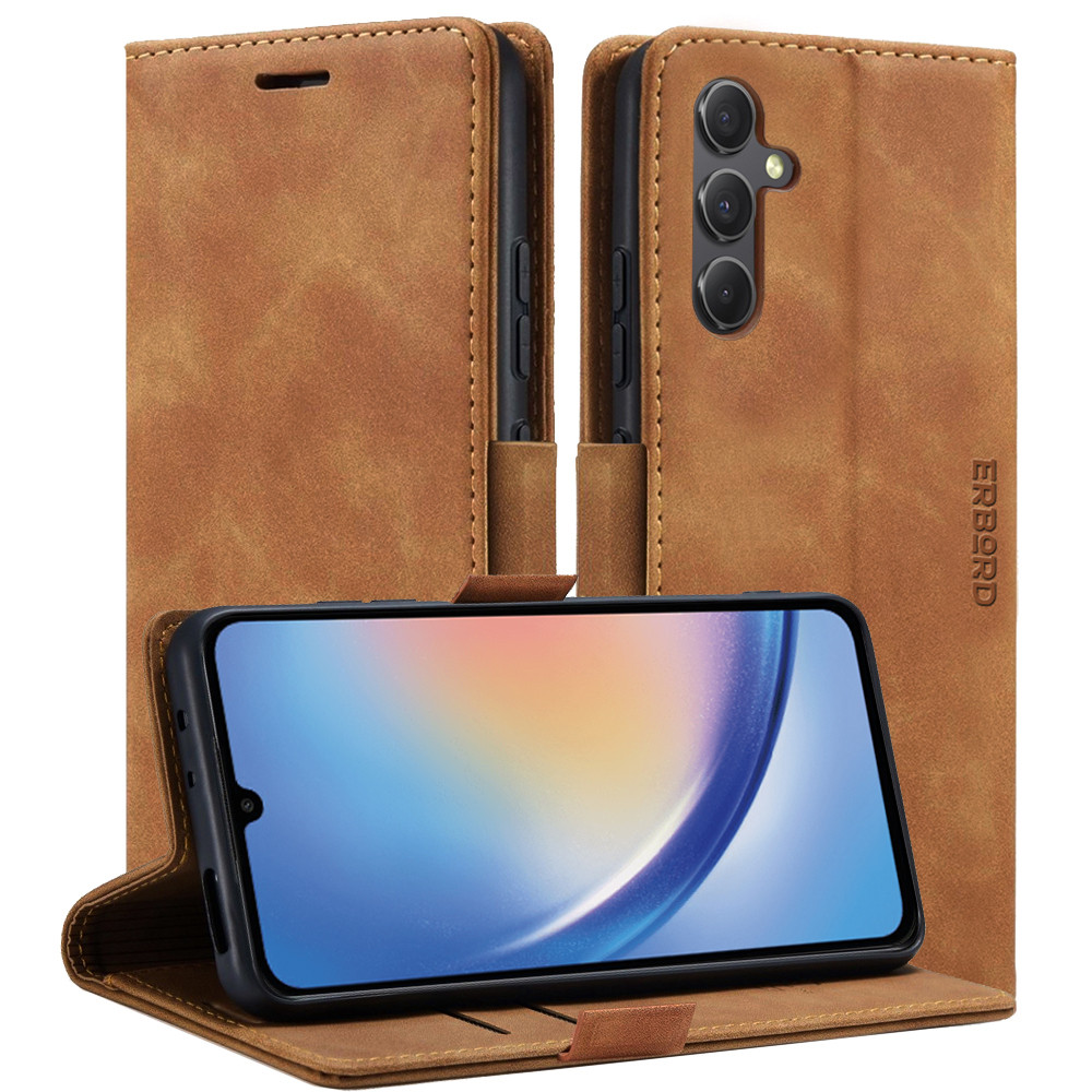 Pouzdro Erbord Peněženka Pro Samsung Galaxy A35 5G Case Obal