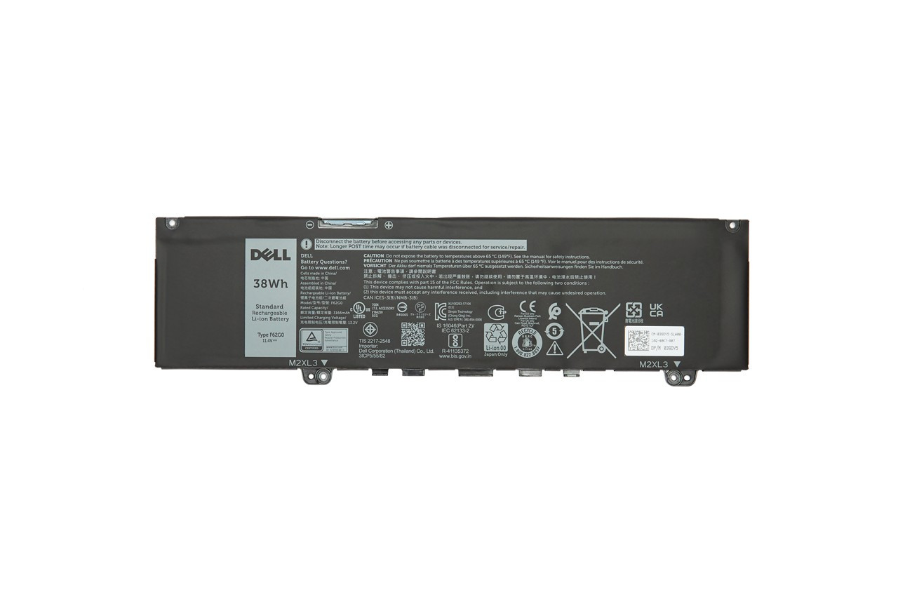 Nová Originální Baterie Dell Type F62G0 38WH 11.4V 39DY5 Inspiron 7373 2in1