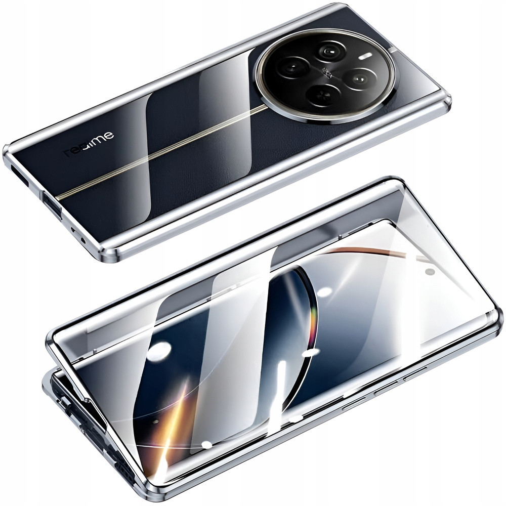 Magnetické Pouzdro Dual Glass Pro Realme 12 Pro 5 12 Pro+ Plus 5G Case