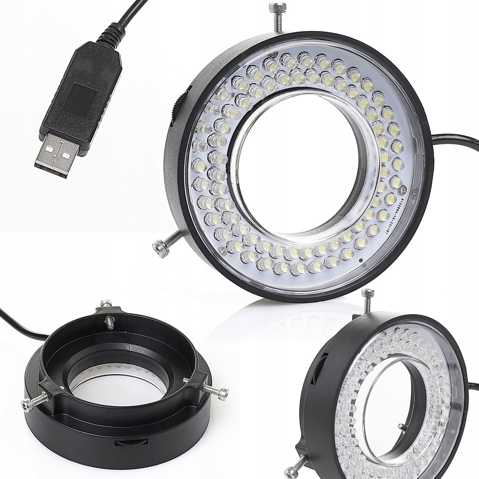 Nastavitelný Osvětlovač Osvětlení Pro Mikroskop 72X Led Techrebal 60MM