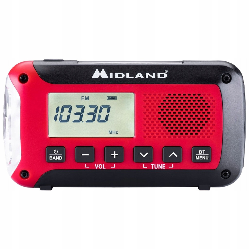 Rádio alarmu Midland ER250 Am/fm/bt
