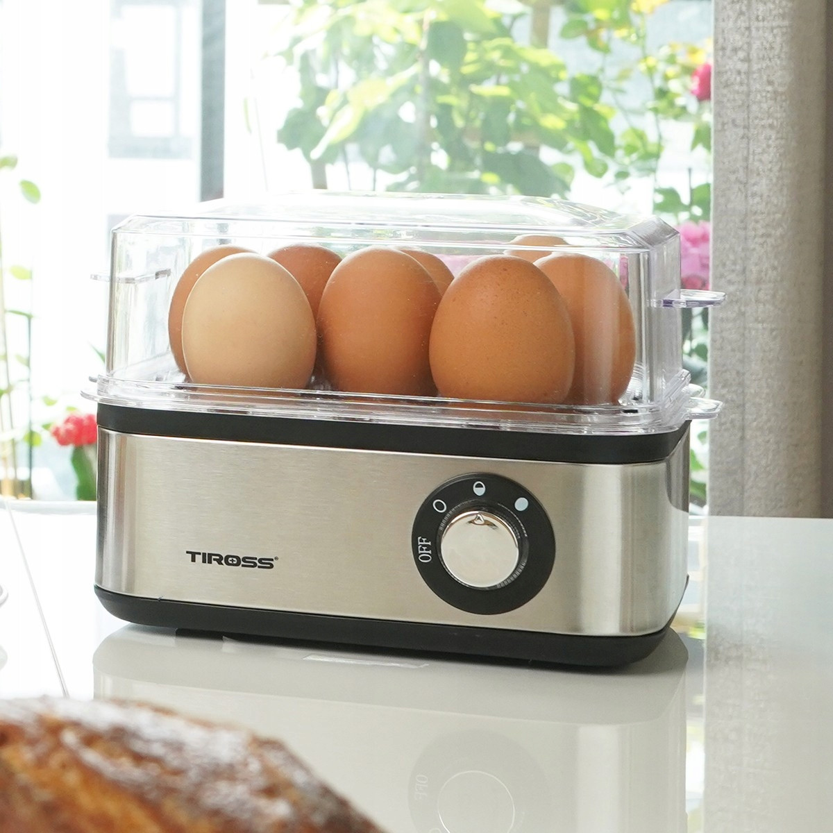 Vařič Vajec Tiross Ts 2302 strojek na vejce automat