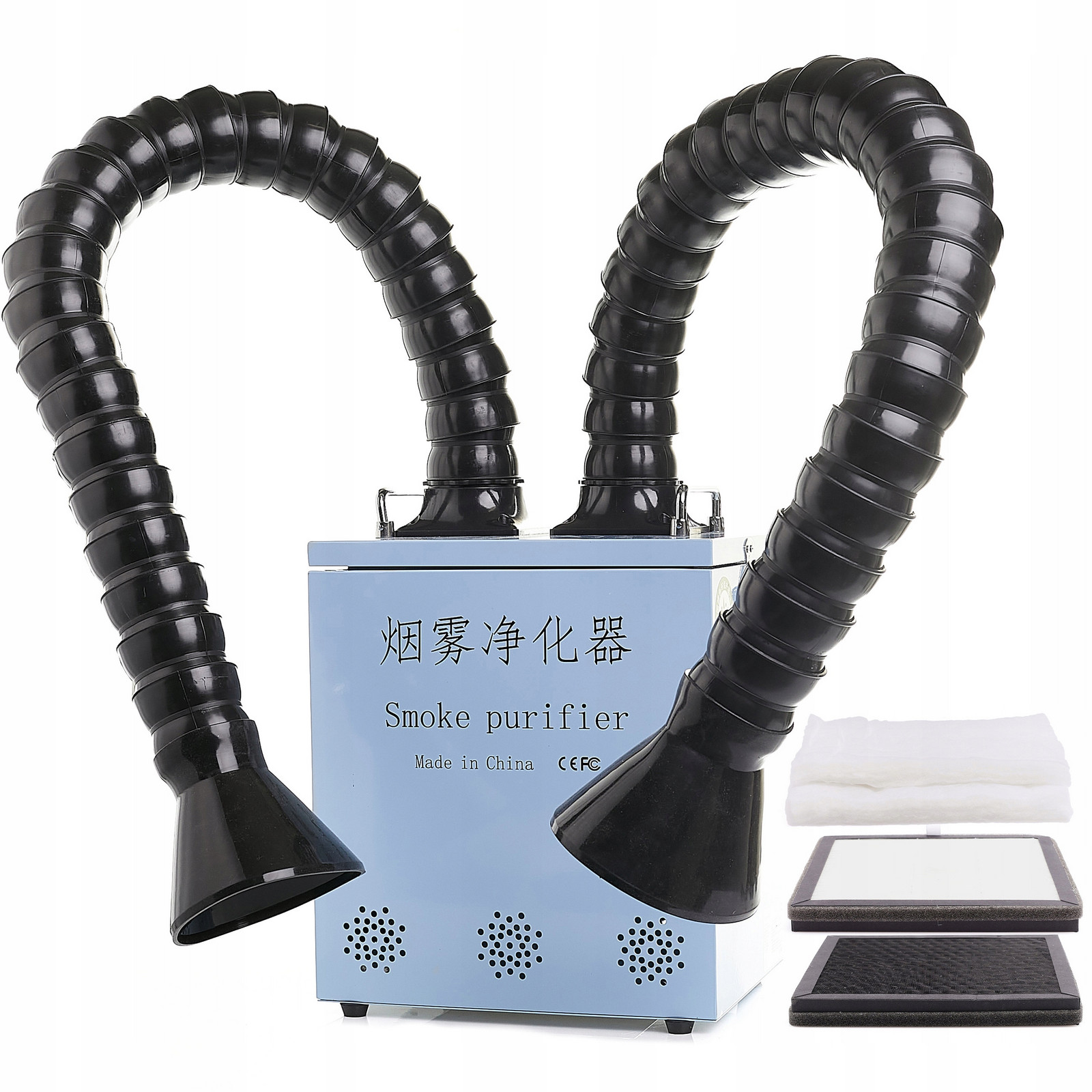 Pohlcovač Par Odsávání Kouře SN-336-2 Další Hepa Uhlíkové Filtry