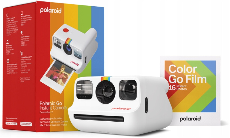 Polaroid Instantní fotoaparát Go Gen2 E-box, bílý