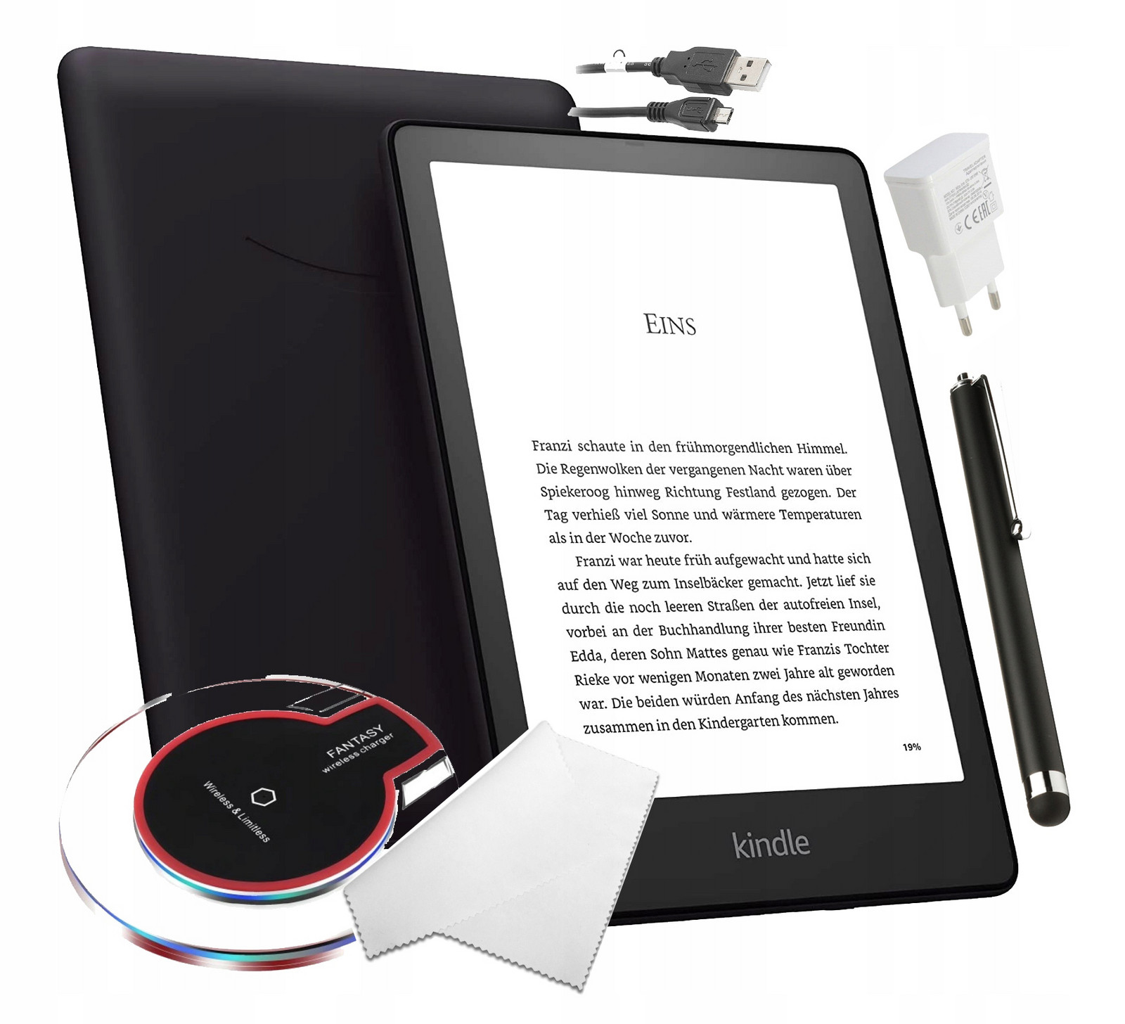 Čtečka Kindle Paperwhite 5 Signature 32GB Bez Reklam Stylus Doplňky