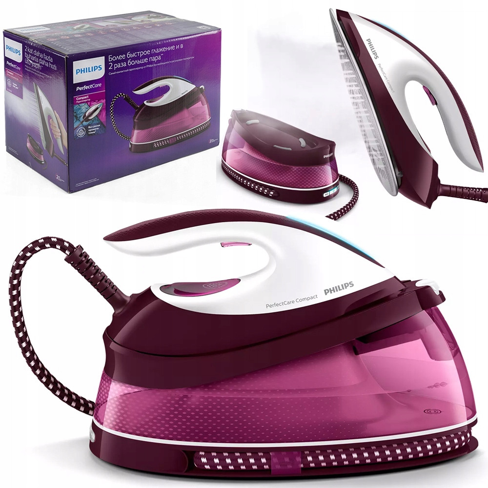 Parní stanice Philips GC7842/40 Žehlička Parní generátor 2400W GC7844