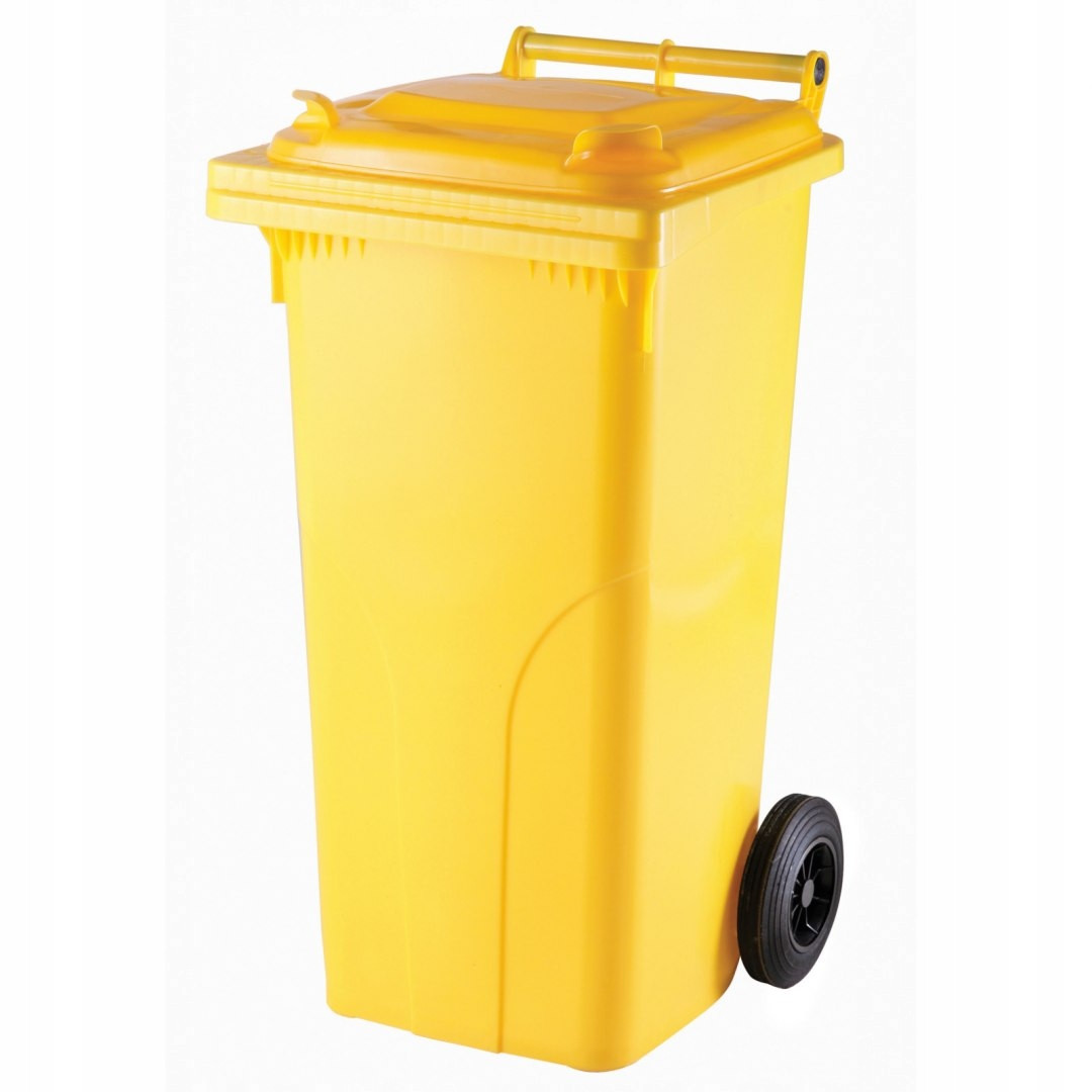 Nádoba Na Odpadky S Atesty Europlast Rakousko Žlutá 120L