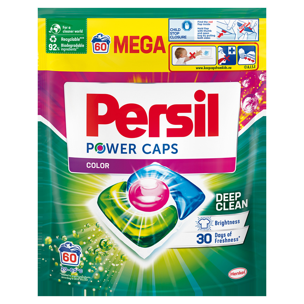 Persil Power Caps Color 60 Wl LC2