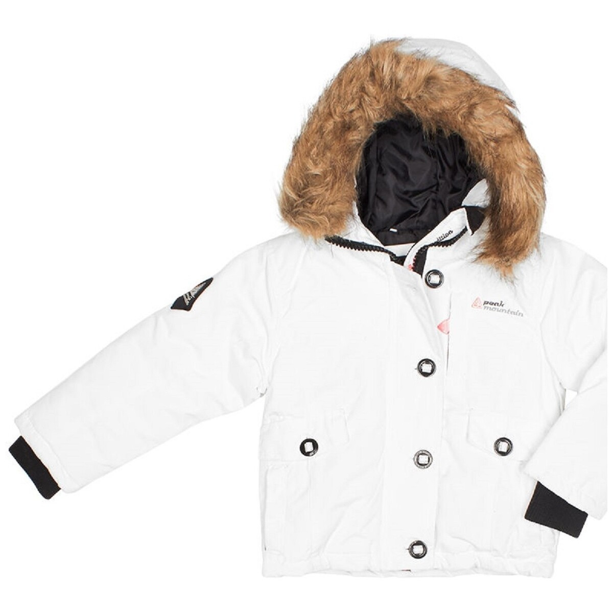 Peak Mountain Parka de ski fille FALAVA Bílá