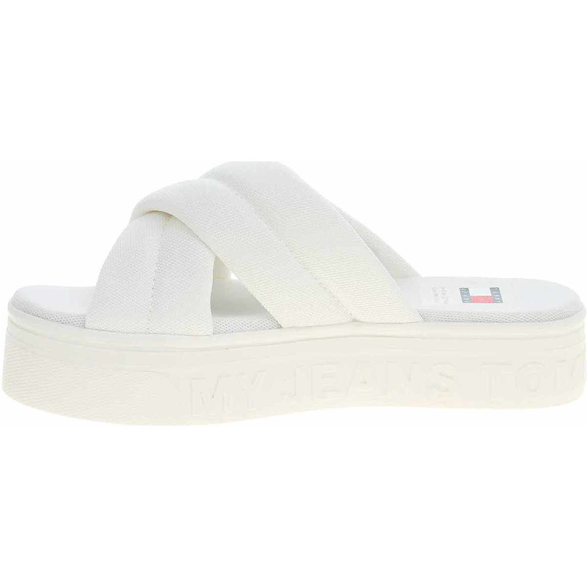 Tommy Hilfiger  Dámské pantofle  EN0EN02465 Ecru  Bílá