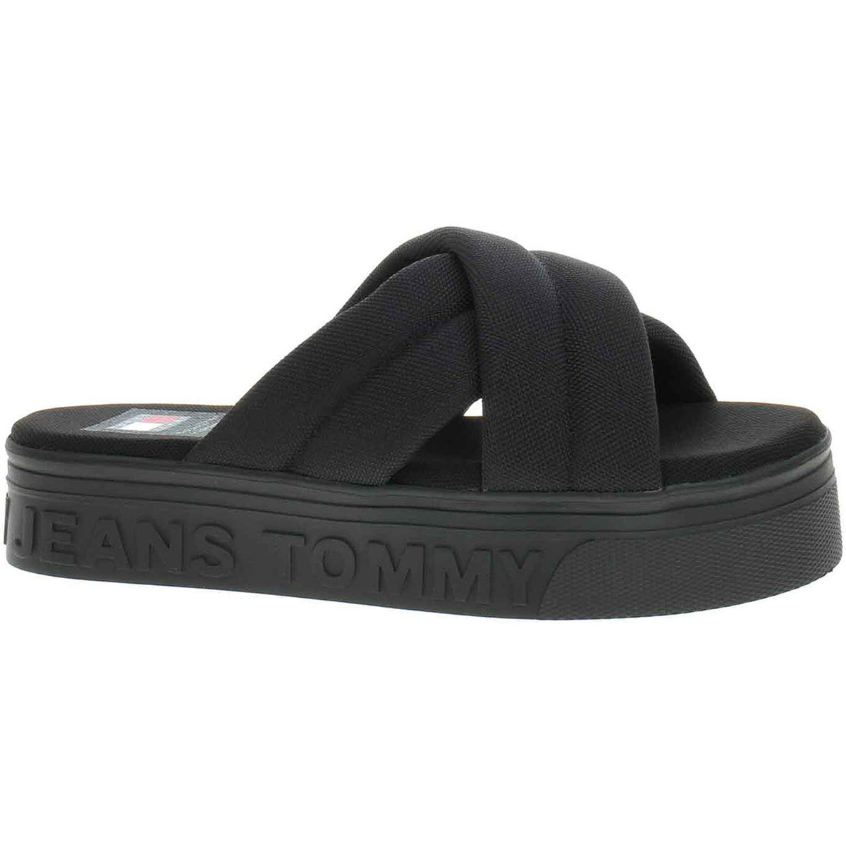 Tommy Hilfiger  Dámské pantofle  EN0EN02465 Black  Černá