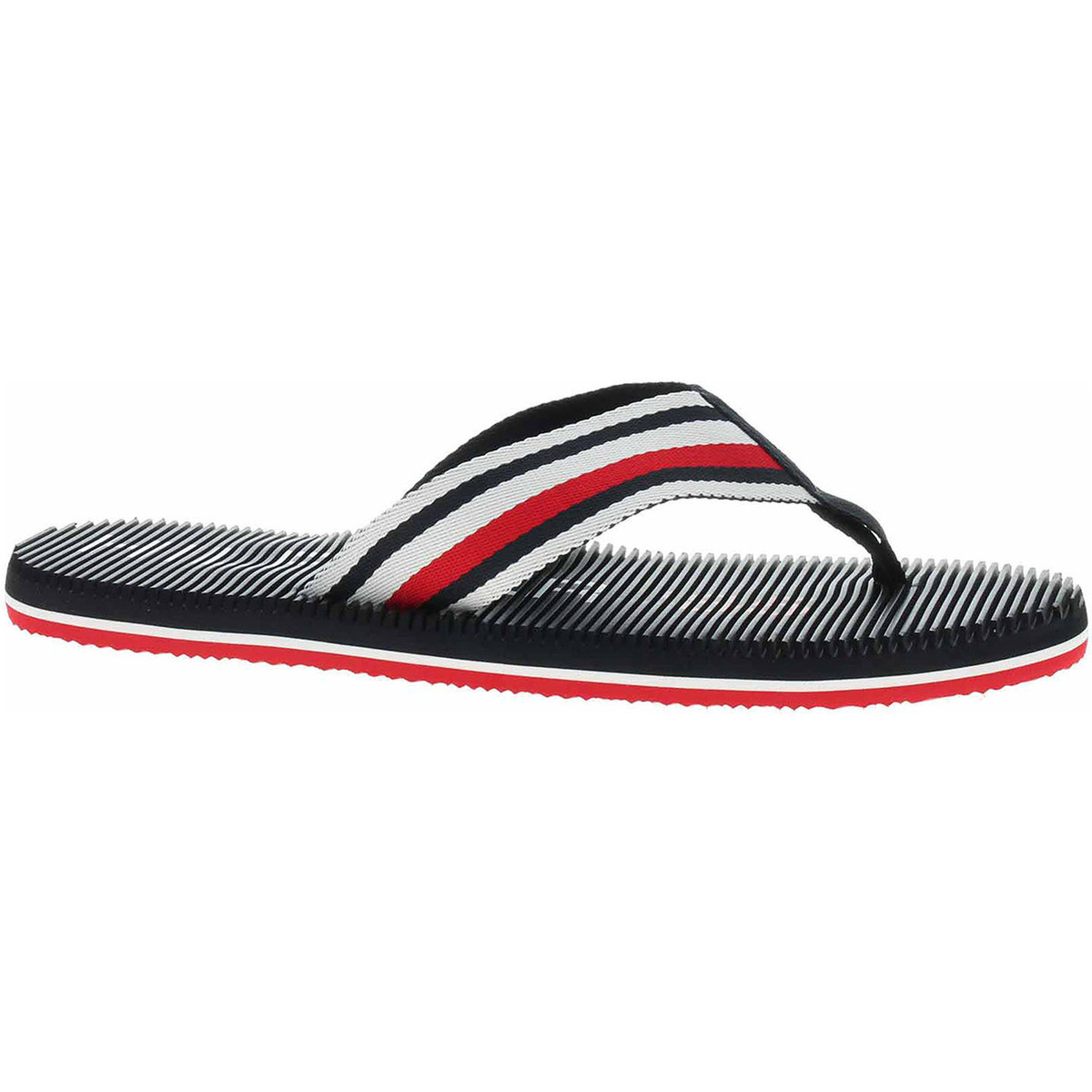 Tommy Hilfiger  Pánské pantofle  FM0FM05025 DW5 Desert Sky  Modrá