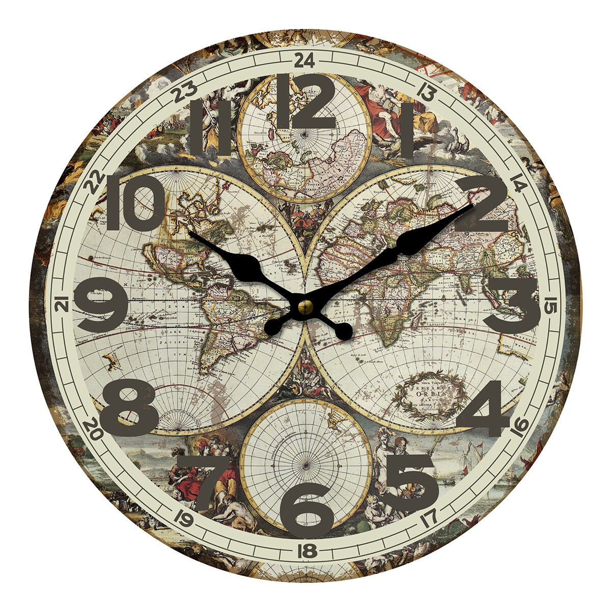 Signes Grimalt  Mapové Hodiny  Zelená