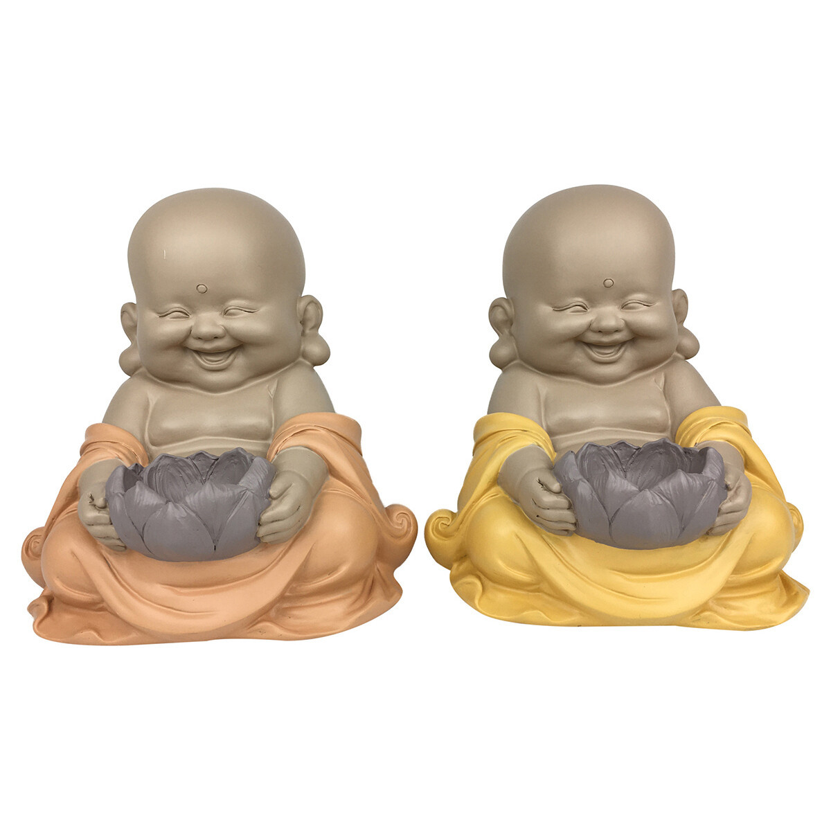 Signes Grimalt  Svícen Maitreya Buddha 2U  Hnědá