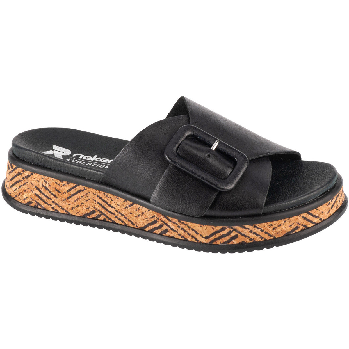 Rieker  Flip-Flops  Černá