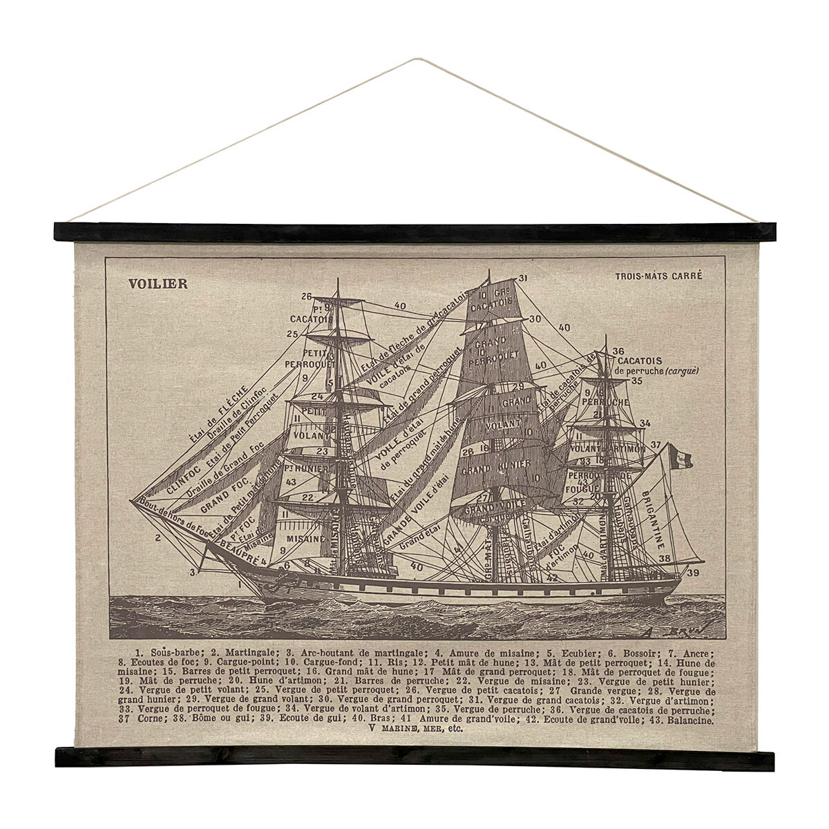 Signes Grimalt  Loď Roll Up Plátno  Šedá