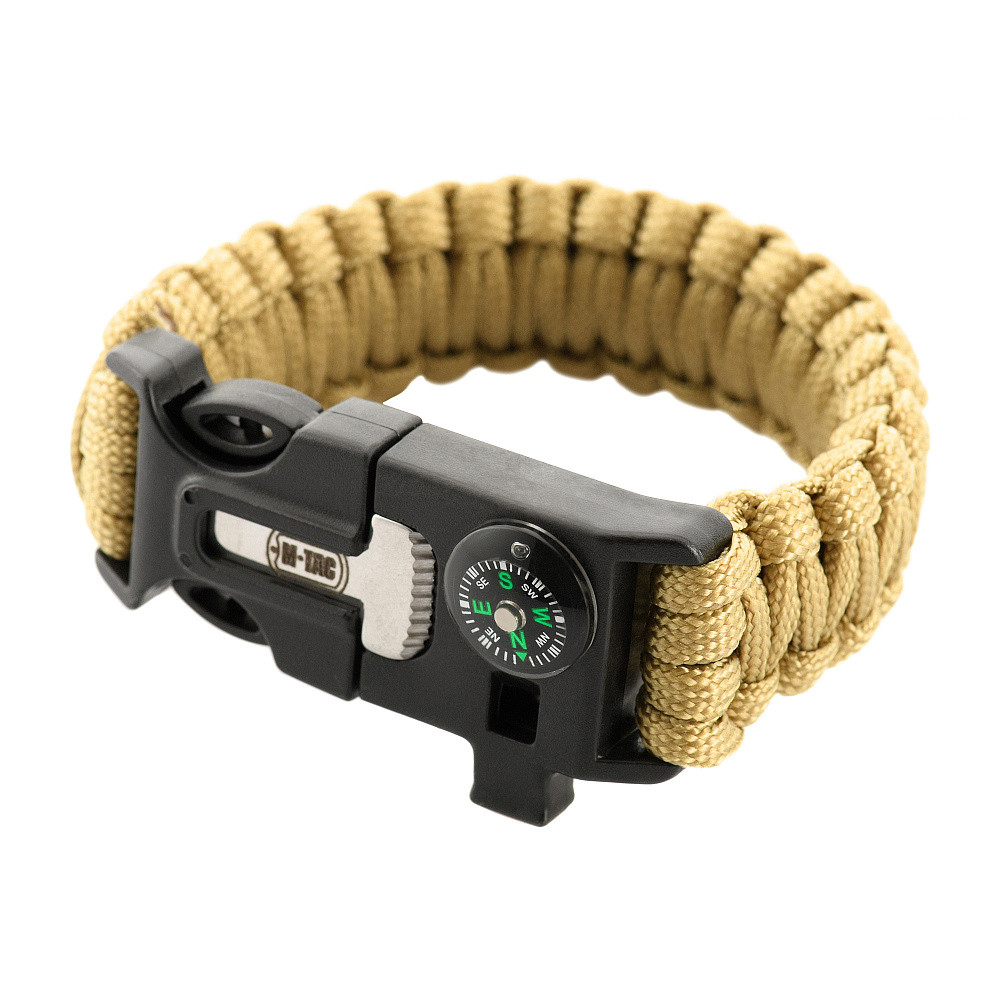 Náramek para M-Tac Paracord Multi - coyote, L