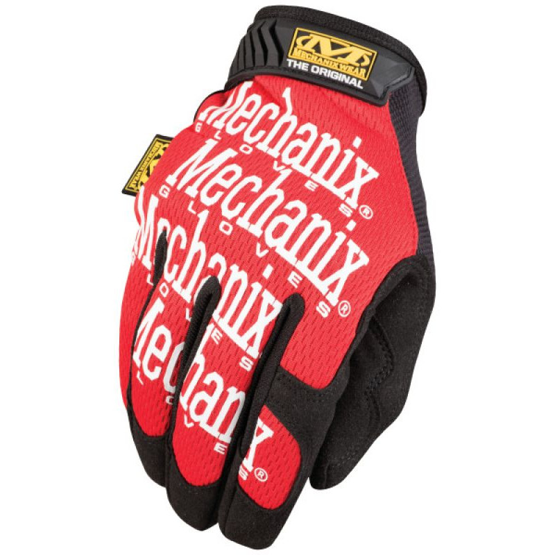 Rukavice Mechanix Wear Original Covert - červené-černé, XL