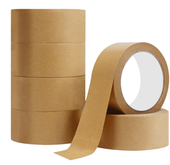 4K Trade Balící páska papírová, samolepicí - hotmelt - hnědá -  48 mm x 50 m - 4850CP