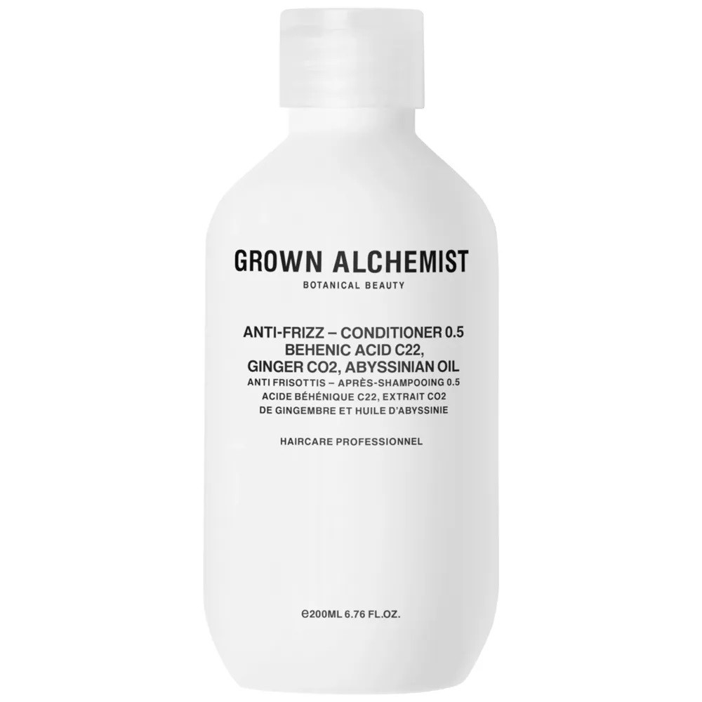 Grown Alchemist Kondicionér pro krepaté a nepoddajné vlasy Behenic Acid C22, Ginger CO2, Abyssinian Oil (Anti-Frizz Conditioner) 500 ml