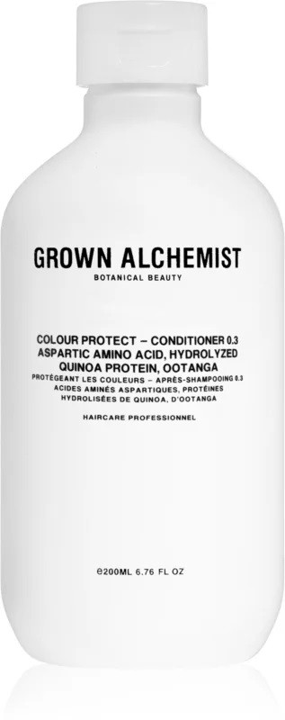 Grown Alchemist Kondicionér pro barvené vlasy Aspartic Amino Acid, Hydrolyzed Quinoa Protein, Ootanga (Colour Protect Conditioner) 500 ml