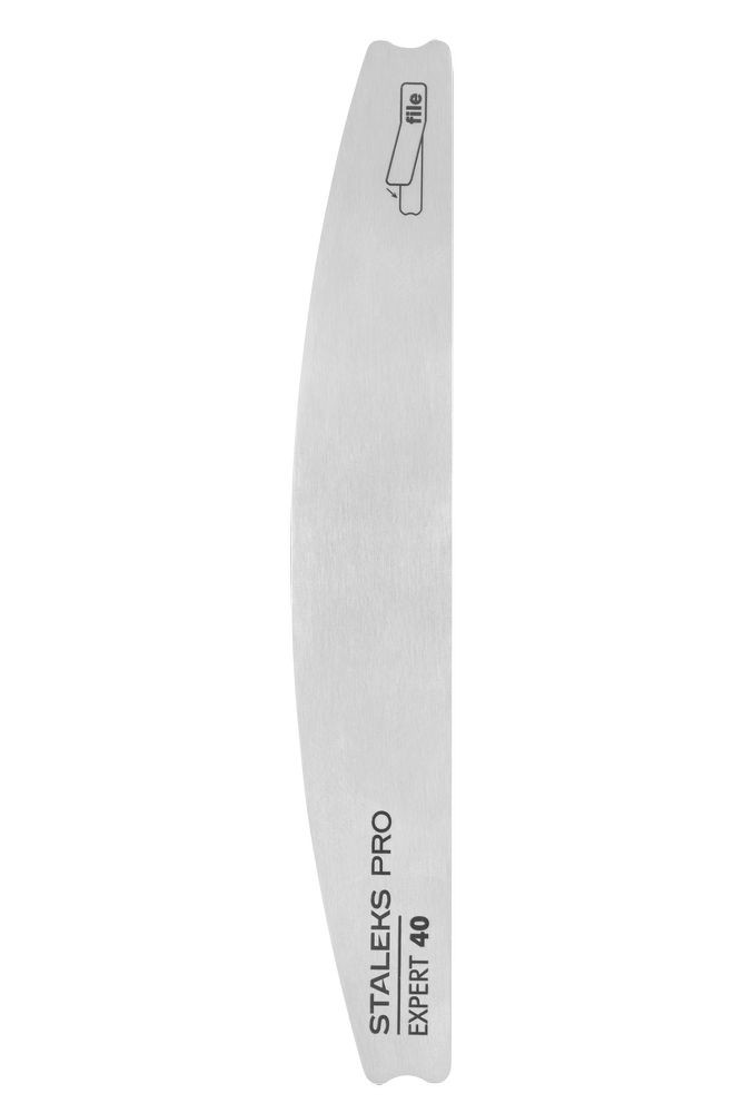 STALEKS Kovové držadlo na jednorázové pilníky na nehty Expert 40 (Crescent Metal Nail File Base)