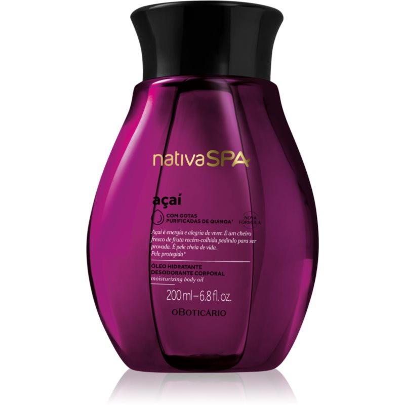 oBoticário Nativa SPA Acai hydratační tělový olej 200 ml