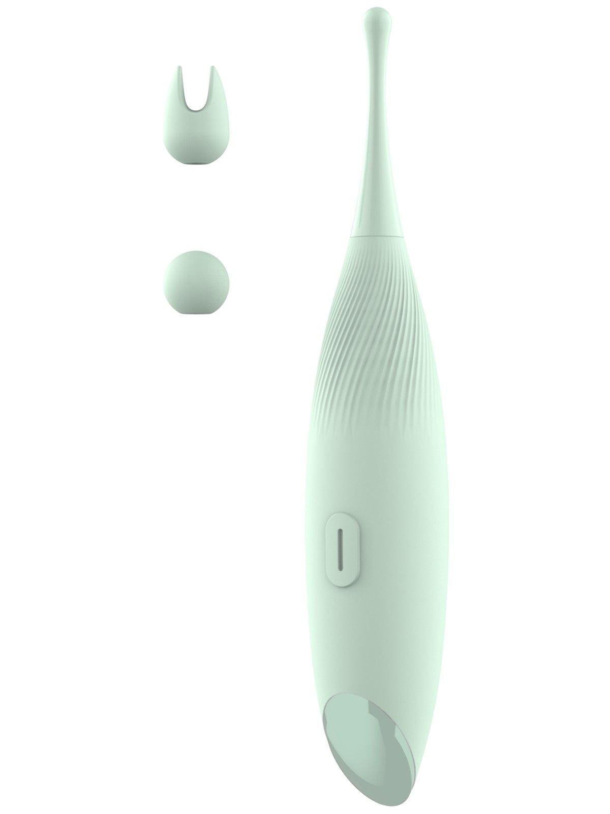 Tonga Vibrační stimulátor klitorisu se dvěma nástavci Glam Pin Point Stimulator - Tonga