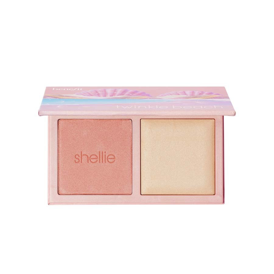 Benefit Cosmetics Twinkle Beach Blush & Highlighter Duo Palette Rozjasňovač 5 g