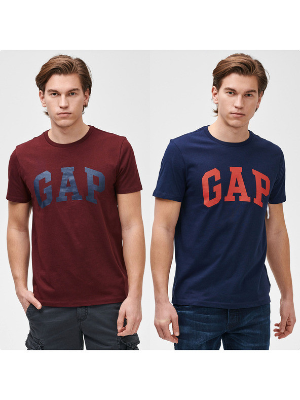 GAP Logo Triko 2 ks Modrá