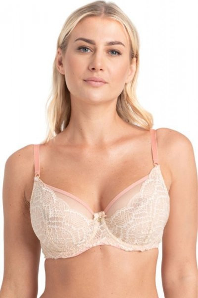 Samanta Charlotte A123 béžová Podprsenka měkká 80F béžová