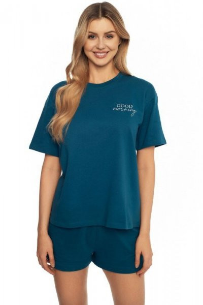 Henderson Ladies Abstract 41314 tyrkysové Dámské pyžamo XL tyrkysová