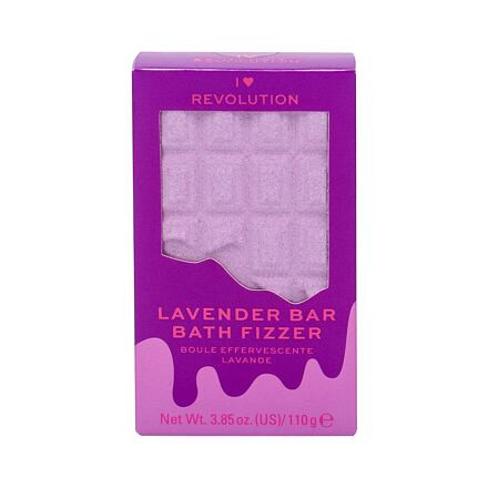 I Heart Revolution Chocolate koupelová bomba s vůní levandule 110 g odstín lavender
