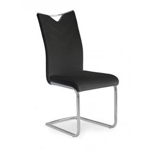 Jídelní židle Porpos (černá, stříbrná)