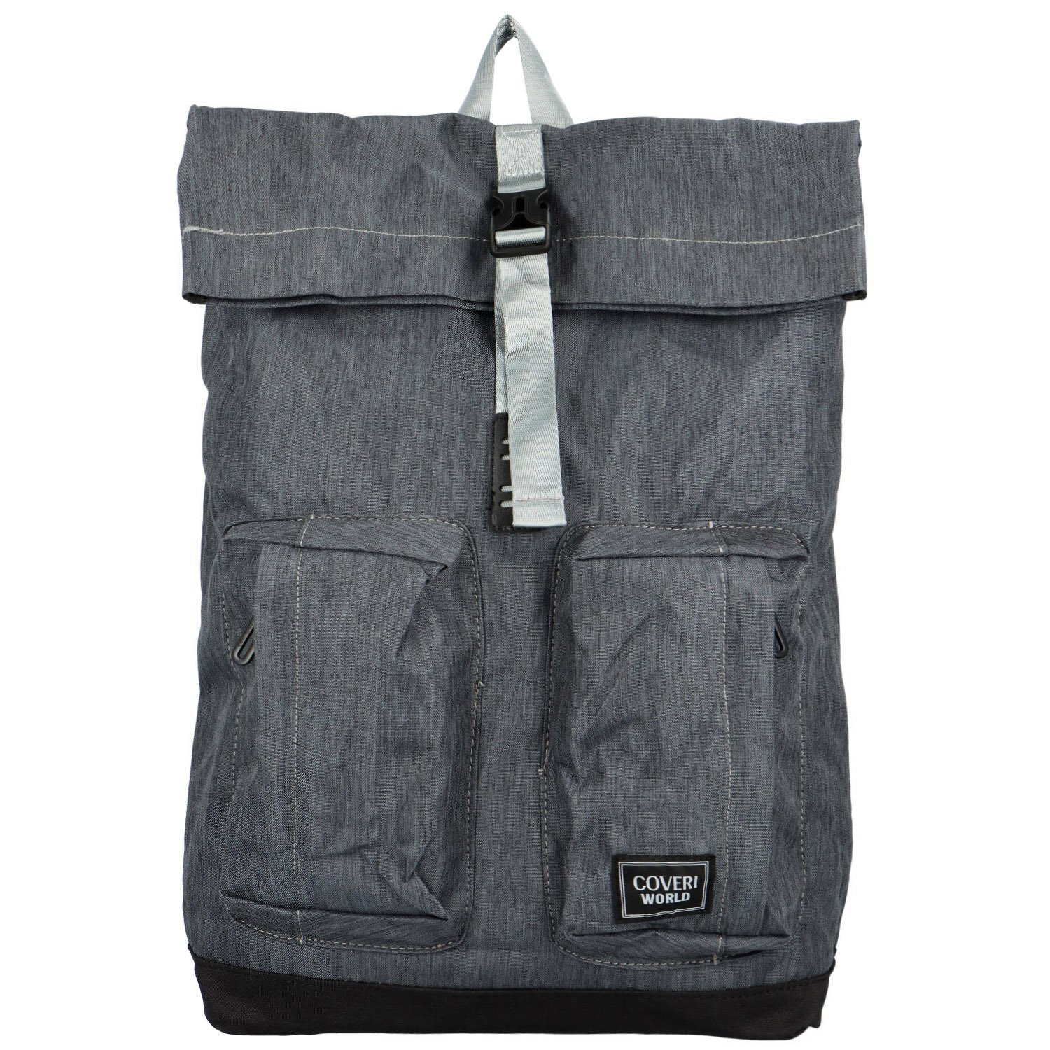 Moderní studentský batoh Jebediah, šedá