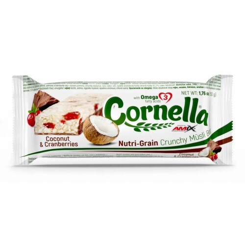 Amix Cornella Musli Bar 50 g choco coconut cranberries