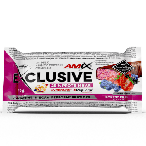 Amix Exclusive Protein Bar 40 g forest fruits