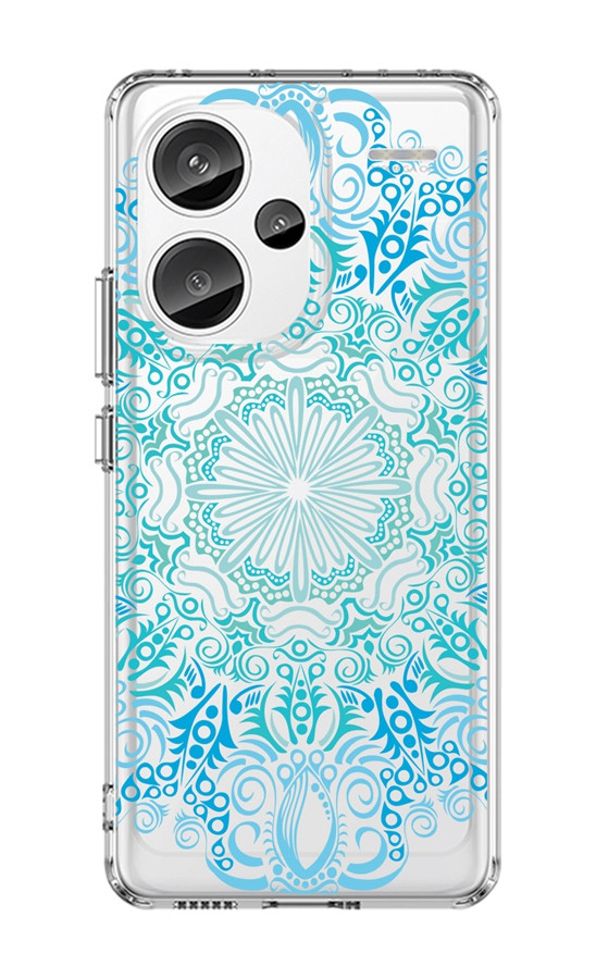 Kryt TopQ Image Xiaomi Redmi Note 13 Pro+ 5G Image pevný Blue Mandala 122566