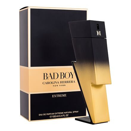 Carolina Herrera Bad Boy Extreme pánská parfémovaná voda 100 ml pro muže poškozená krabička