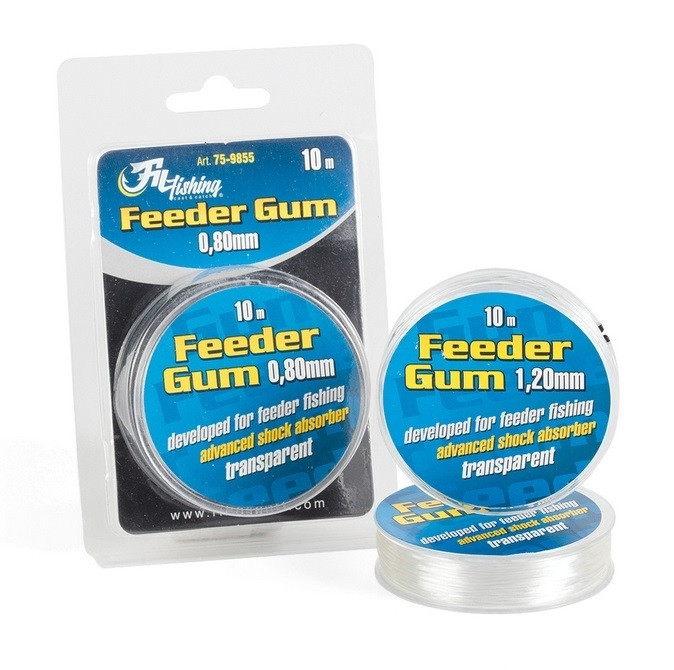 Filfishing Feeder Guma 10m Průměr: 1,2mm