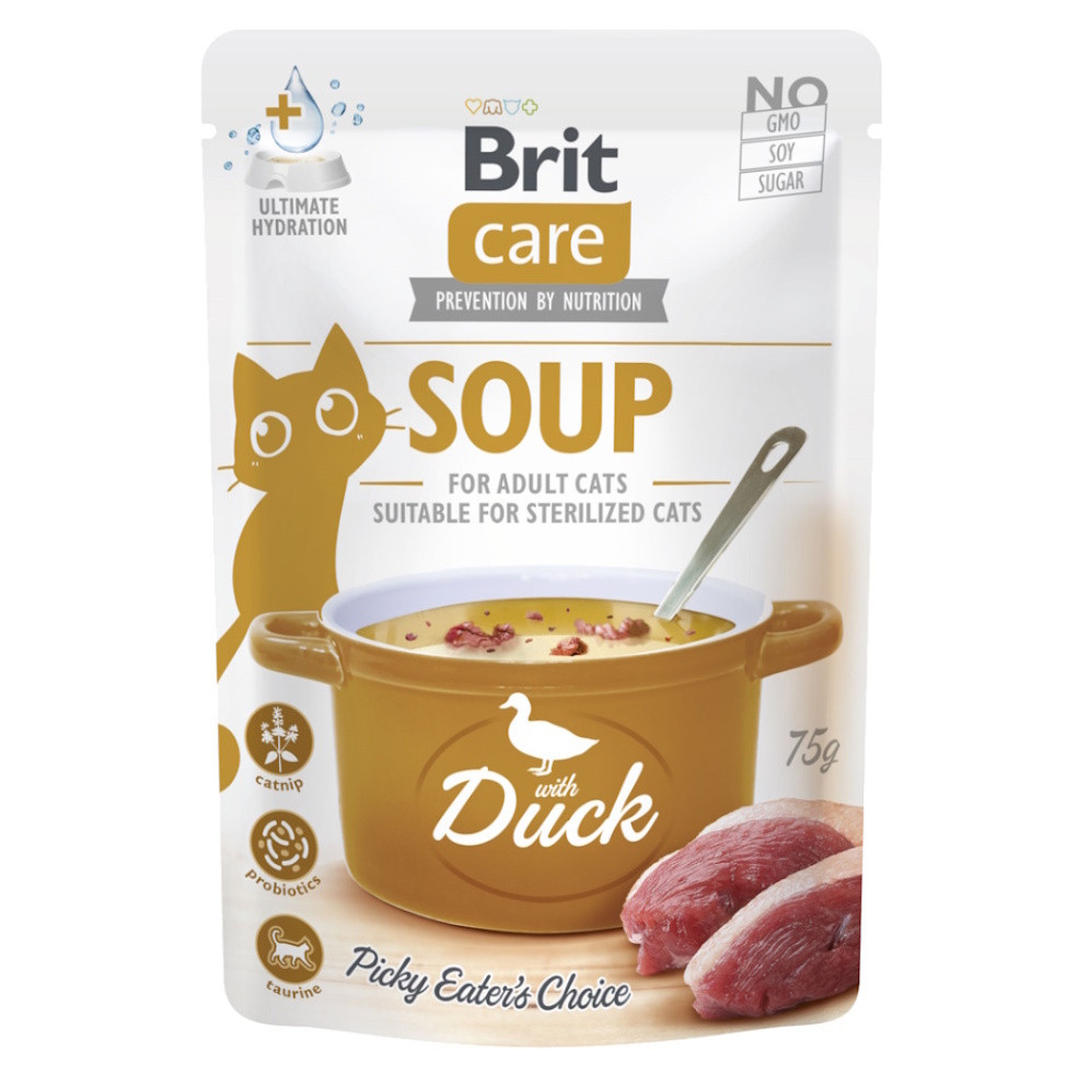 Brit Care Cat Soup with Duck 75g