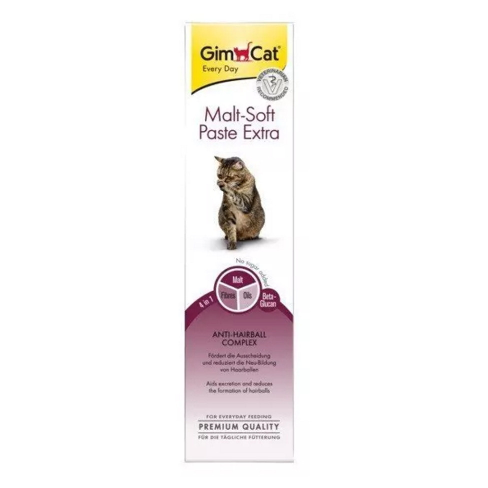 GIMPET Malt-Soft Pasta Extra pro kočky na trávení 200 g, poškozený obal