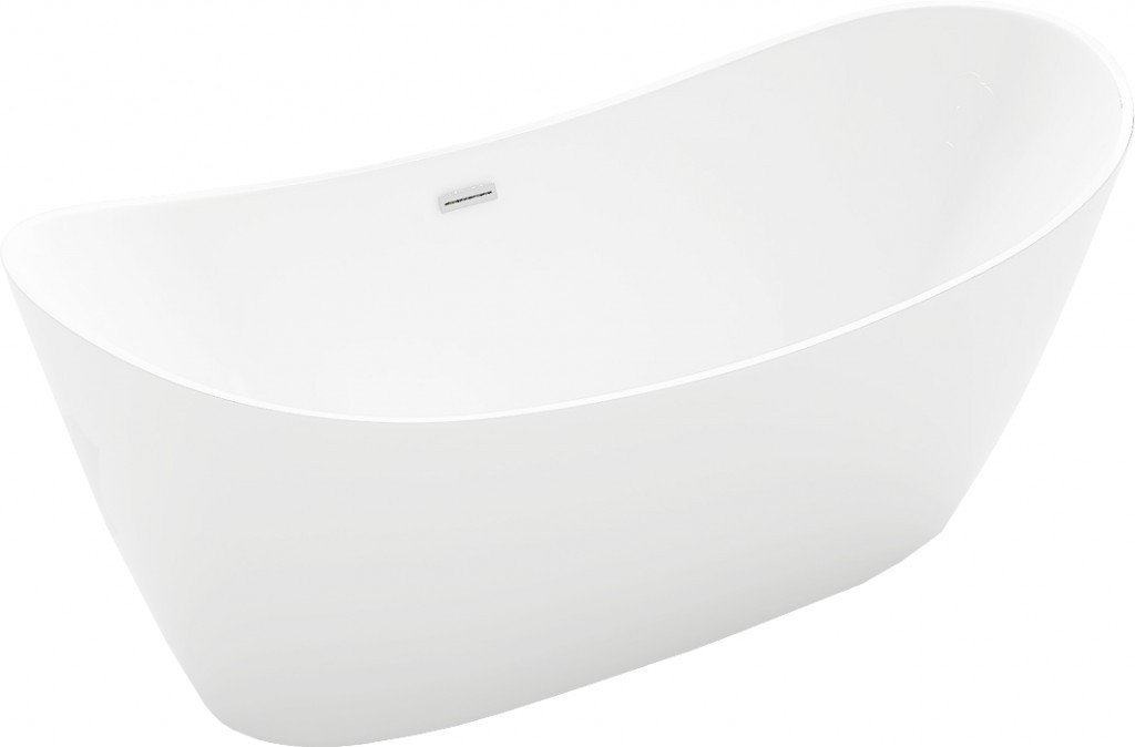 MEXEN Montana volně stojící vana 180 x 80 cm bílá bez sifonu a přepadu 52011808000-SS