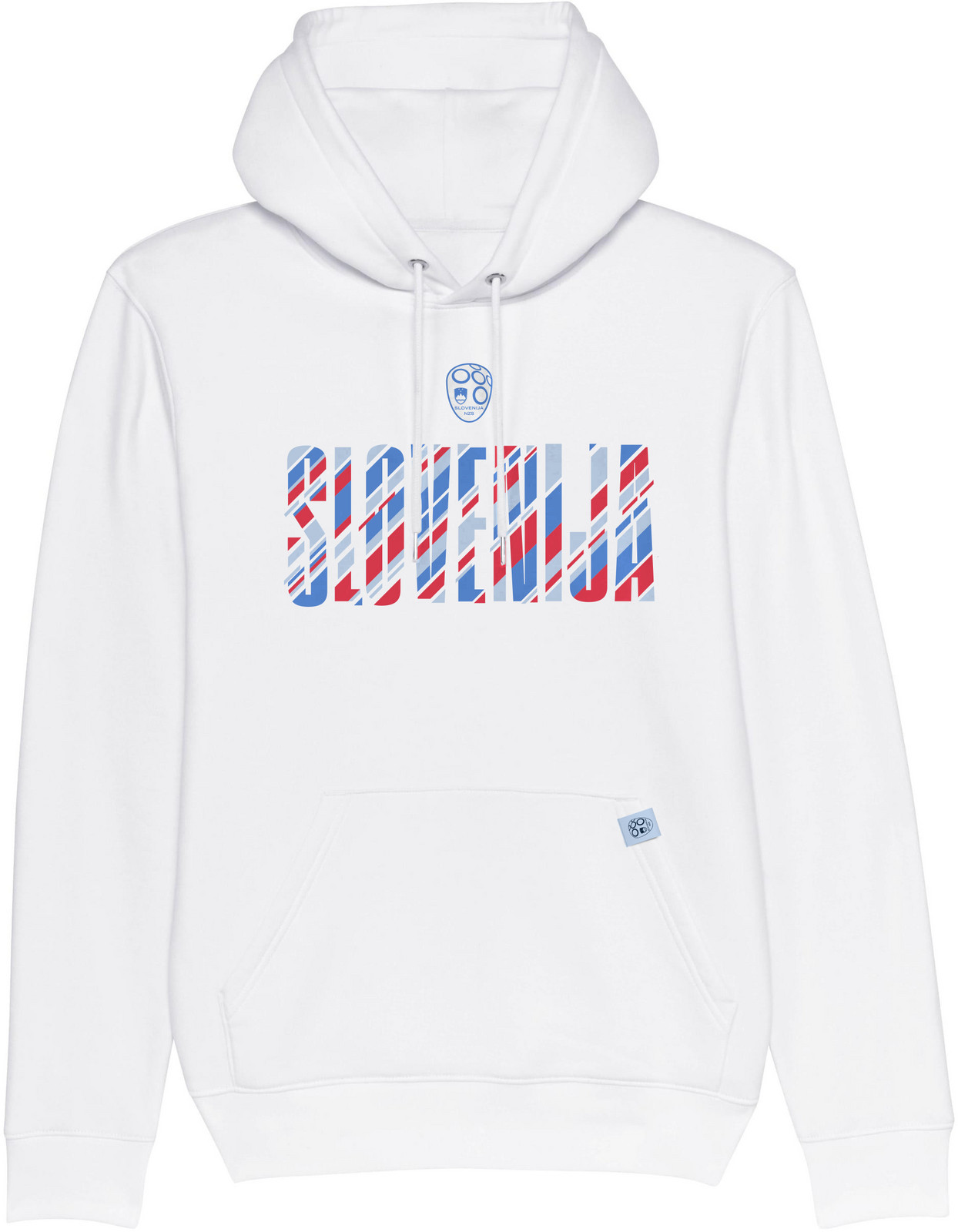 Mikina s kapucí Nike NZSx11TS SLOVENIJA UNISEX white hoody